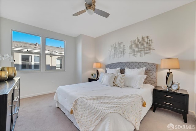 2702 Urbino Ct, San Jose, CA 95111 - carpeted bedroom with baseboards and a ceiling fan
