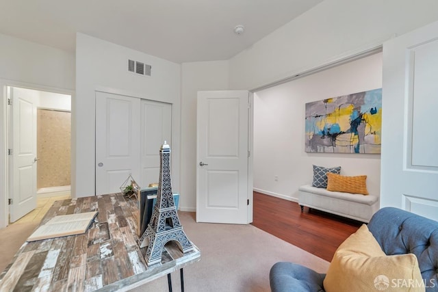 2702 Urbino Ct, San Jose, CA 95111 - office with baseboards and wood finished floors