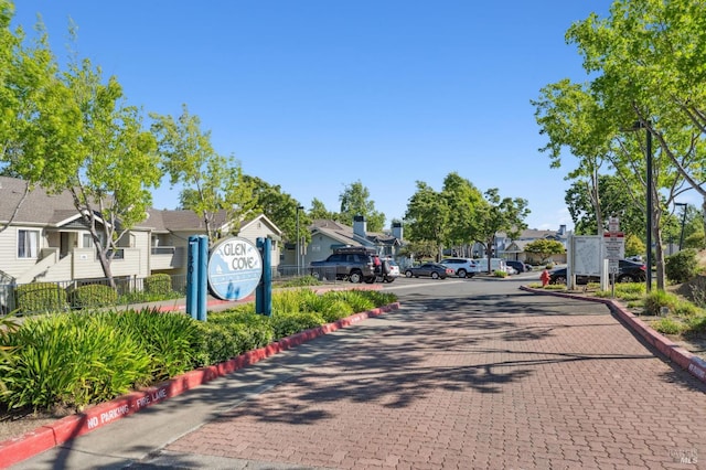 1201 Glen Cove Pkwy Unit 514, Vallejo, CA 94591 - view of decorative street with a residential view and curbs