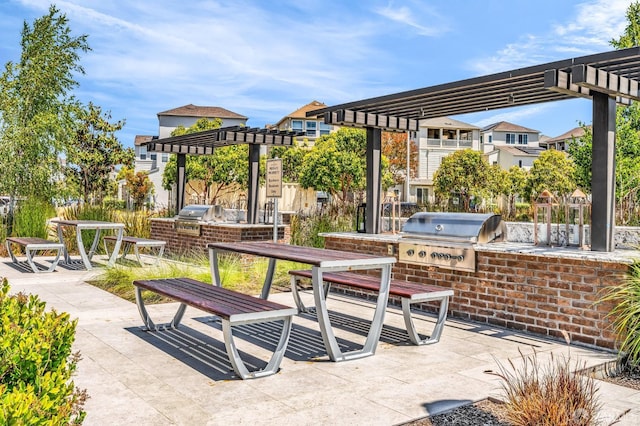 8534 Jetty Way, Newark, CA 94560 - view of patio with a pergola