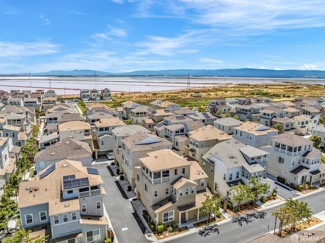 8534 Jetty Way, Newark, CA 94560 - aerial perspective of suburban area with a water and mountain view and a notable bridge