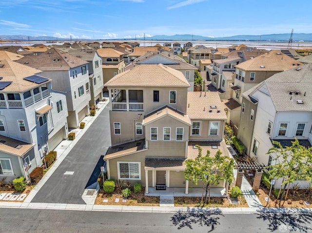 8534 Jetty Way, Newark, CA 94560 - aerial view of residential area with mountains
