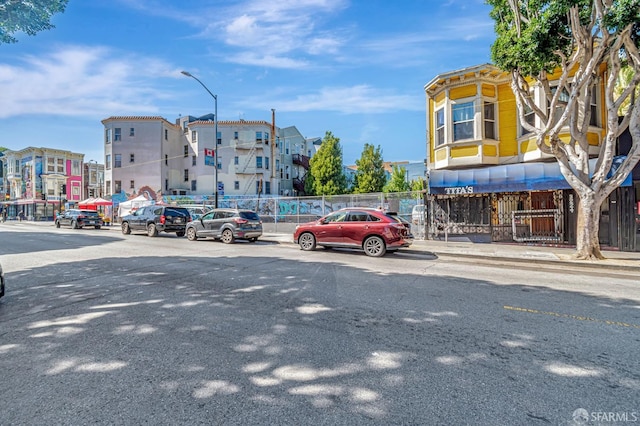 3230-3236 24th St, San Francisco, CA 94110 - view of asphalt street with street lights