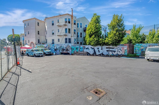 3230-3236 24th St, San Francisco, CA 94110 - view of uncovered parking lot