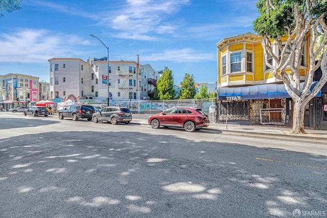 3230-3236 24th St, San Francisco, CA 94110 - view of asphalt street with street lighting