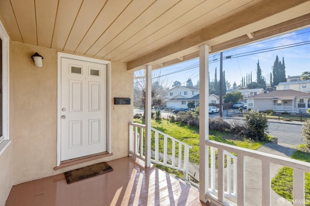 view of property entrance