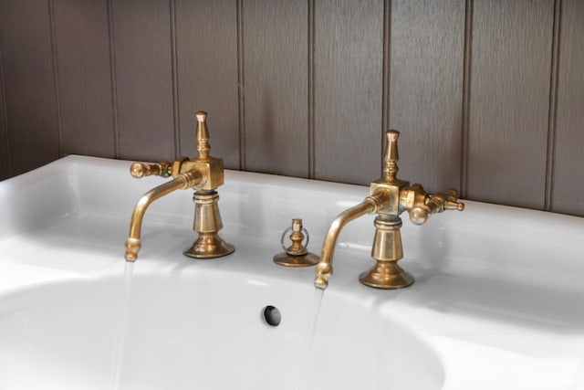 interior details with sink