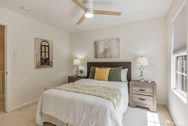 3587 Fitzsimmons Cmn, Fremont, CA 94538 - bedroom featuring light colored carpet and a ceiling fan