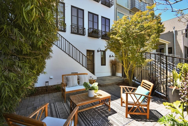 224 Twin Peaks Blvd, San Francisco, CA 94114 - view of patio / terrace with stairs