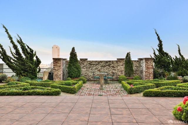 view of patio