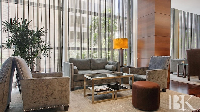 view of community lobby