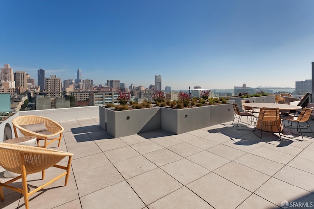 1545 Pine St Unit 1201, San Francisco, CA 94109 - view of patio with a view of skyline
