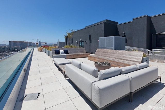 1545 Pine St Unit 1201, San Francisco, CA 94109 - view of patio / terrace with outdoor lounge area