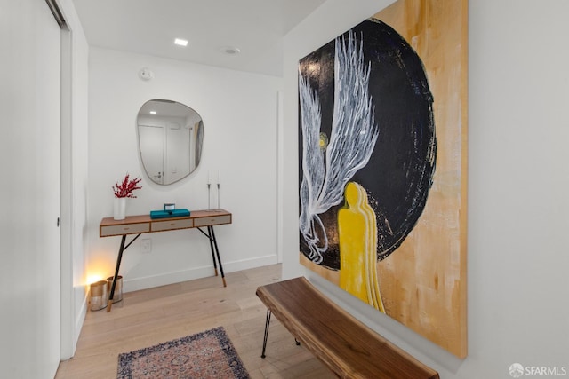 1545 Pine St Unit 1201, San Francisco, CA 94109 - corridor with wood finished floors and baseboards