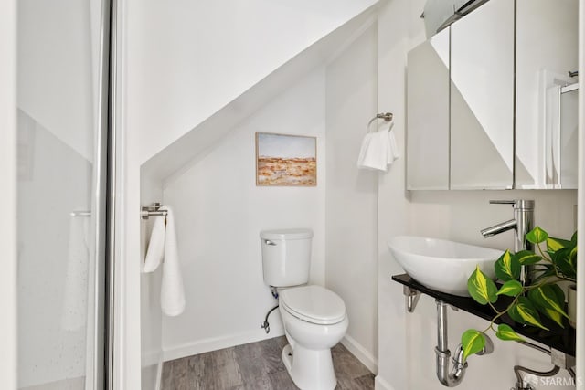 246 Ralston St, San Francisco, CA 94132 - bathroom with wood finished floors and a shower
