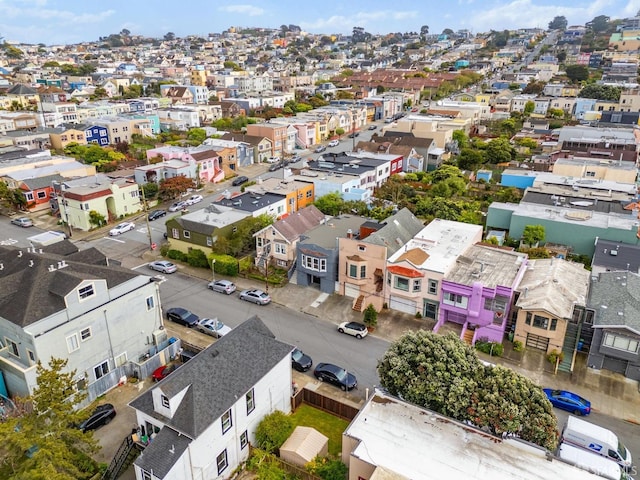 aerial perspective of suburban area