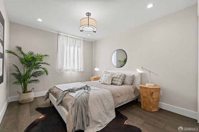 74 Crane St, San Francisco, CA 94124 - bedroom featuring wood finished floors, baseboards, and recessed lighting