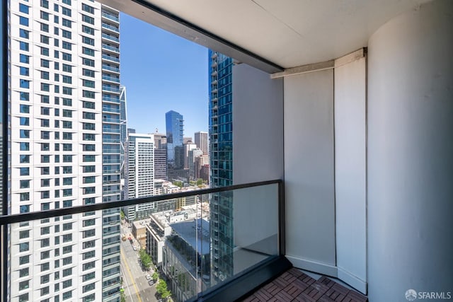 401 Harrison St Unit 23C, San Francisco, CA 94105 - balcony with a view of city