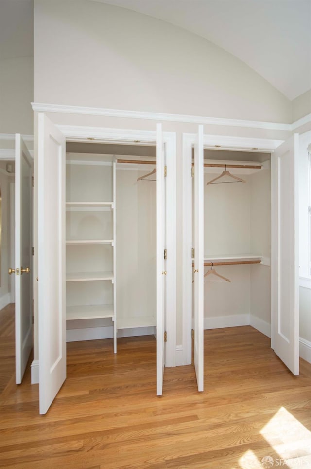 view of closet