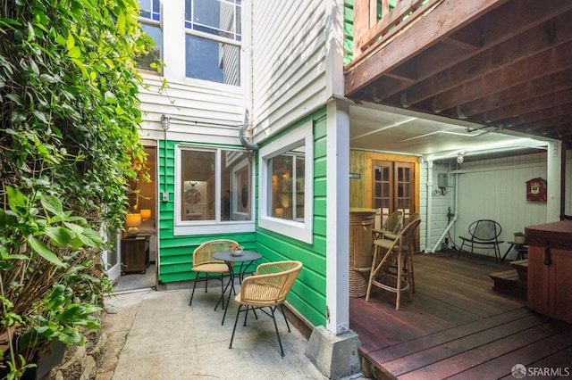 5 College Ter, San Francisco, CA 94112 - view of wooden deck