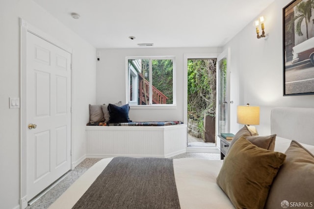 5 College Ter, San Francisco, CA 94112 - bedroom with access to exterior and baseboards