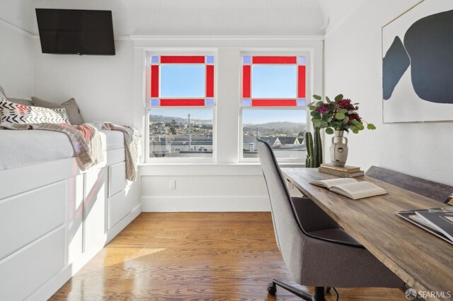 5 College Ter, San Francisco, CA 94112 - home office featuring light wood finished floors