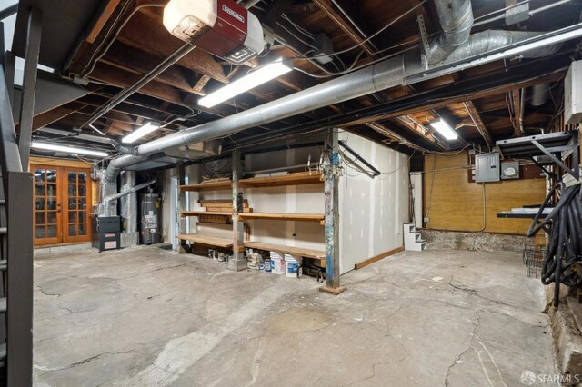 5 College Ter, San Francisco, CA 94112 - unfinished below grade area with water heater and electric panel