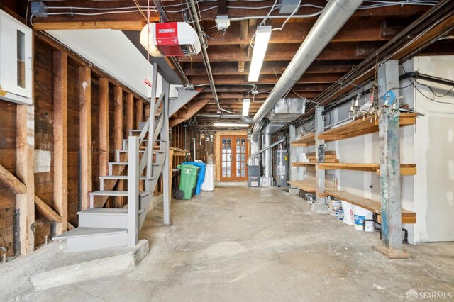 5 College Ter, San Francisco, CA 94112 - unfinished below grade area with gas water heater