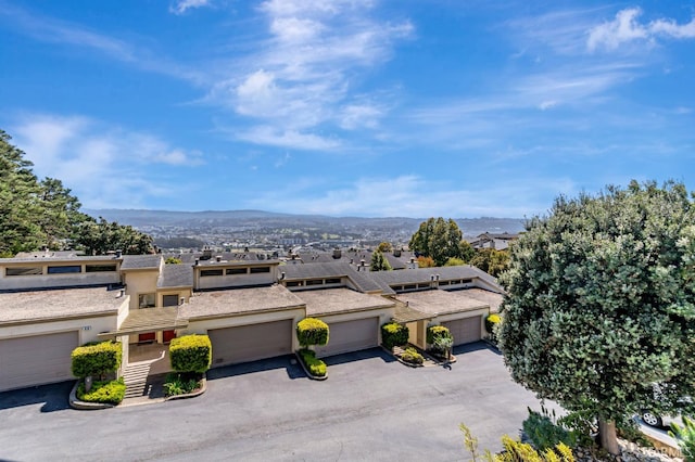 611 Stonegate Dr, South San Francisco, CA 94080 - aerial view of residential area with a mountain backdrop