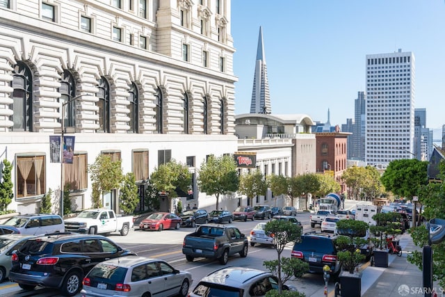 1155 Leavenworth St Unit 7, San Francisco, CA 94109 - view of parking / parking lot with a view of city