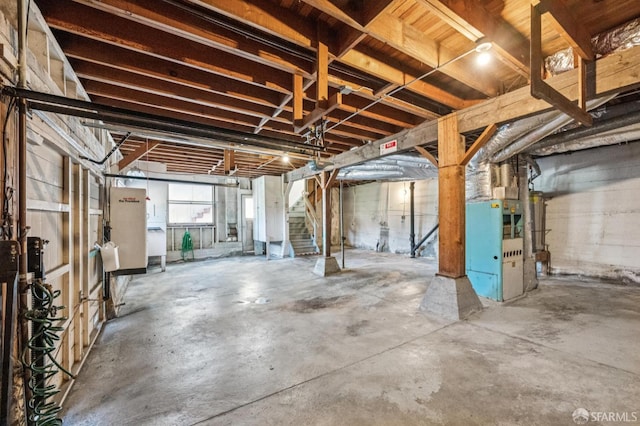 37 San Jacinto Way, San Francisco, CA 94127 - basement featuring stairs and heating unit