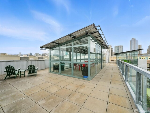 766 Harrison St Unit 711, San Francisco, CA 94107 - view of patio / terrace featuring a view of city