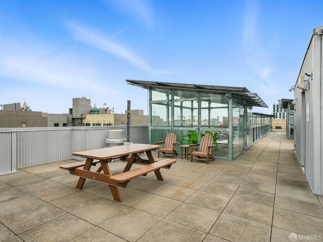 766 Harrison St Unit 711, San Francisco, CA 94107 - view of patio / terrace with outdoor dining space