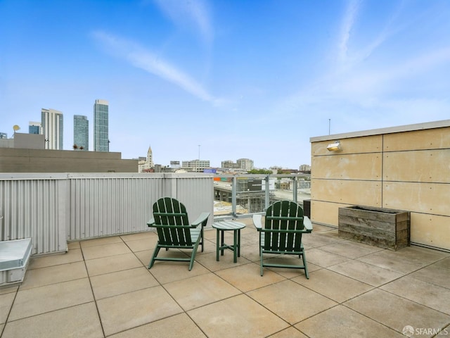 766 Harrison St Unit 711, San Francisco, CA 94107 - view of patio featuring a city view
