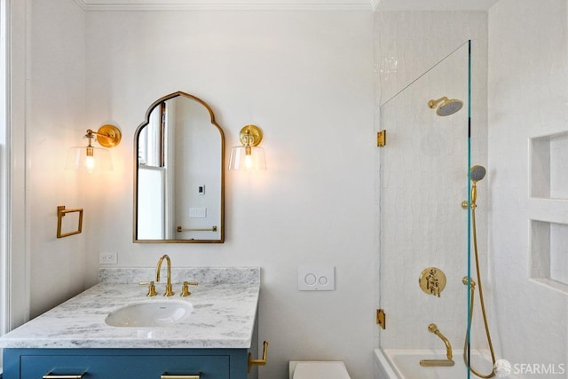 2500 Steiner St Unit 3, San Francisco, CA 94115 - bathroom featuring vanity and shower / tub combination