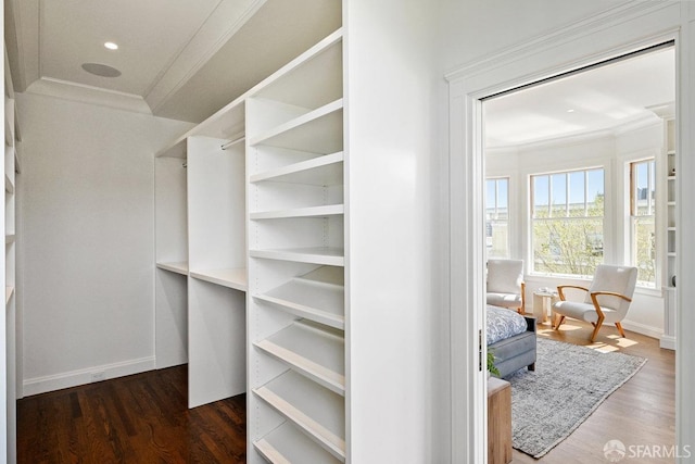 2500 Steiner St Unit 3, San Francisco, CA 94115 - spacious closet featuring wood finished floors