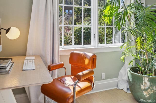 view of sitting room