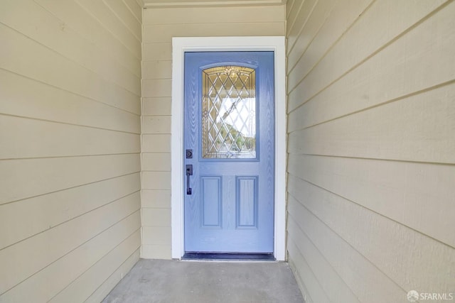 view of property entrance