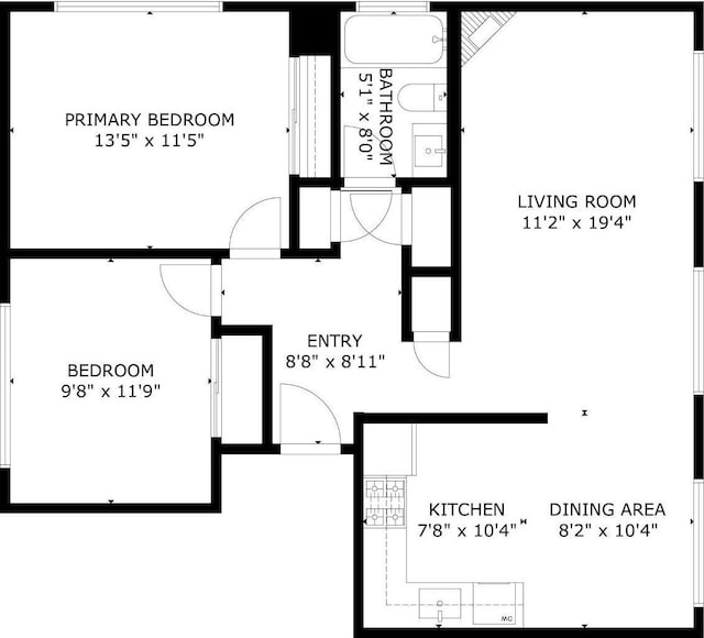 3421 25th St Unit 4, San Francisco, CA 94110 - room layout