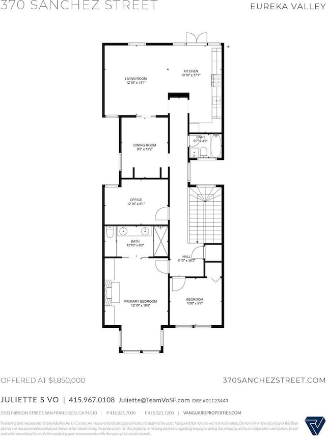 370 Sanchez St, San Francisco, CA 94114 - room layout