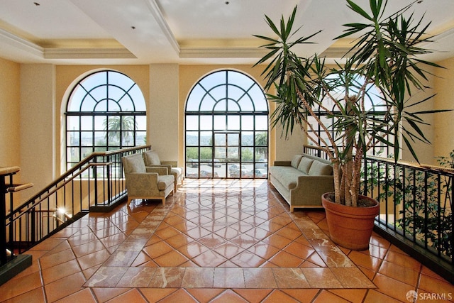 view of community lobby