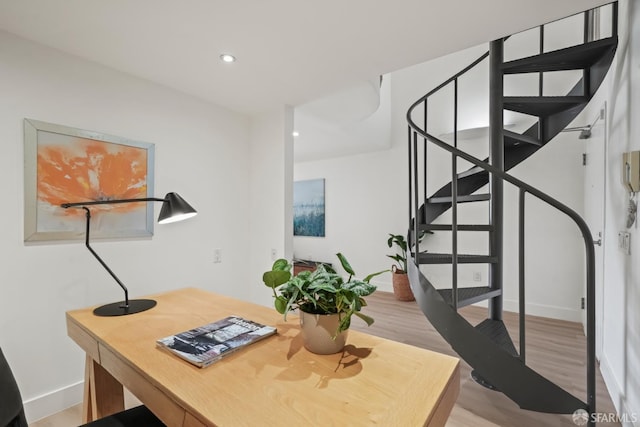 39 Boardman Pl Unit 105, San Francisco, CA 94103 - office featuring light wood-type flooring and recessed lighting