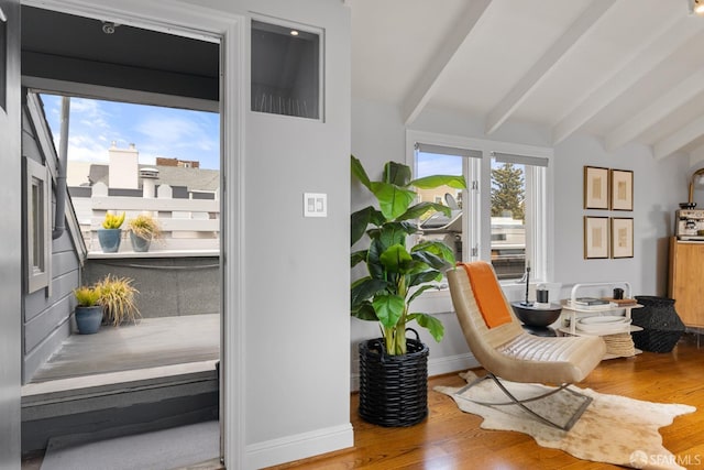 3294 Clay St Unit 6, San Francisco, CA 94123 - living area with wood finished floors
