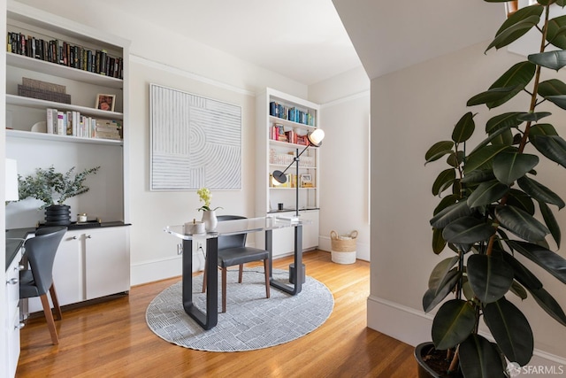 3294 Clay St Unit 6, San Francisco, CA 94123 - office featuring light wood-style flooring and baseboards