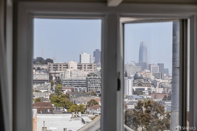3294 Clay St Unit 6, San Francisco, CA 94123 - doorway to outside featuring a skyline view