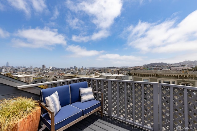3294 Clay St Unit 6, San Francisco, CA 94123 - wooden deck featuring a view of city