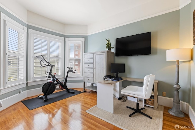 3294 Clay St Unit 6, San Francisco, CA 94123 - home office featuring plenty of natural light and wood finished floors