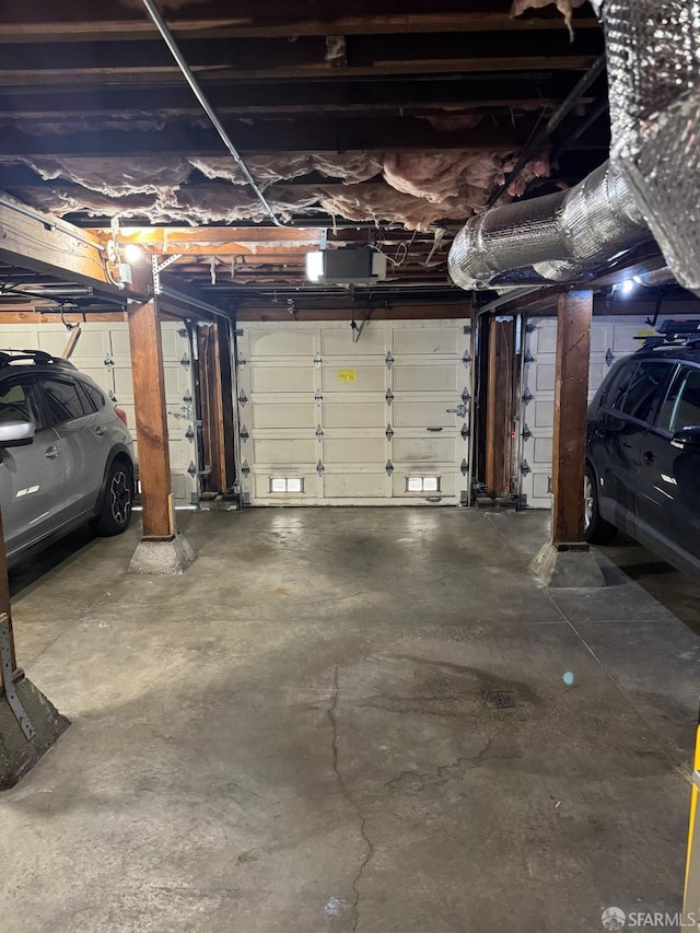 126 Scott St, San Francisco, CA 94117 - garage with a garage door opener