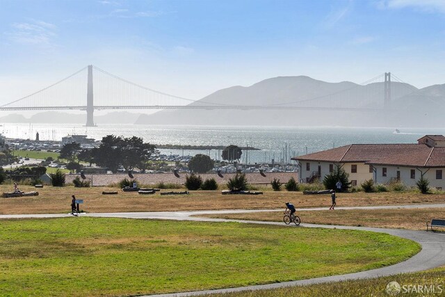 1935 Greenwich St, San Francisco, CA 94123 - view of mountain feature featuring a water view