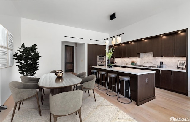 288 Pacific Ave Unit 4E, San Francisco, CA 94111 - dining room with light wood-type flooring